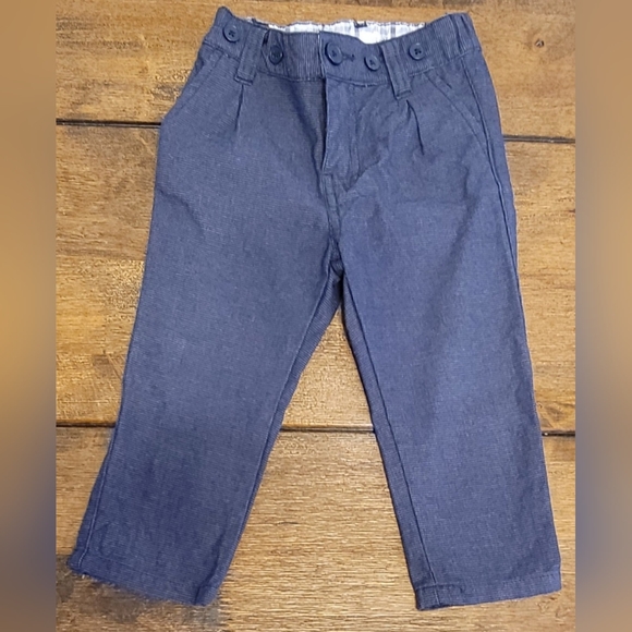 Boys Dress Pants, 2 Blue Vests, Blue Long Sleeve Shirt - Picture 5 of 5